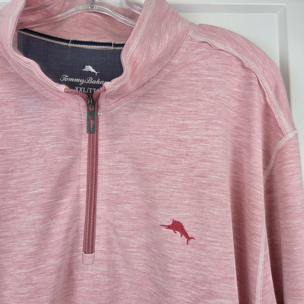 Tommy Bahama Mens XXL Coasta Vera‎ Regular Fit Half Zip Sweater